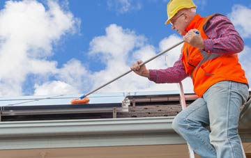 Walker Fold soft wash roof cleaning